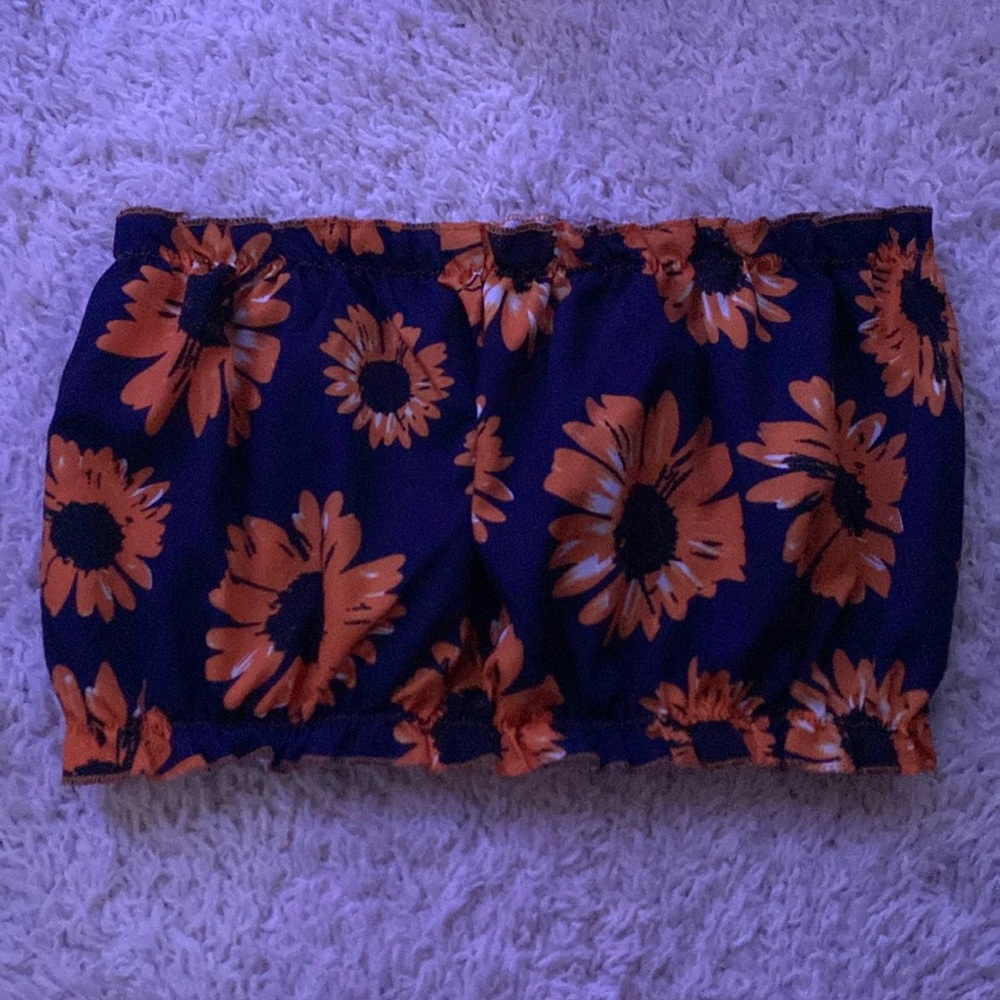 Sunflower tube top size small